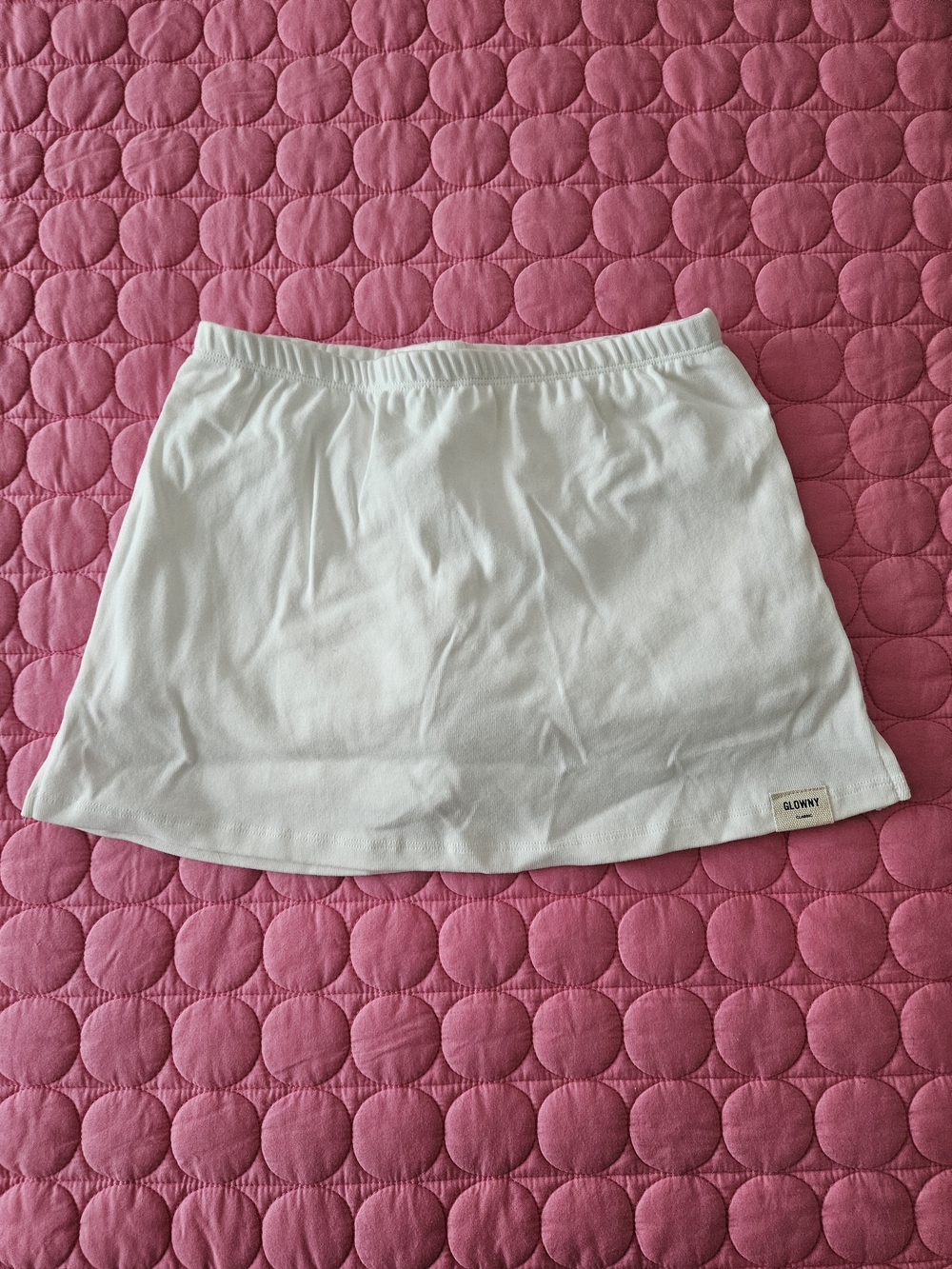 BNWT white Glowny Cotton Skort Size S